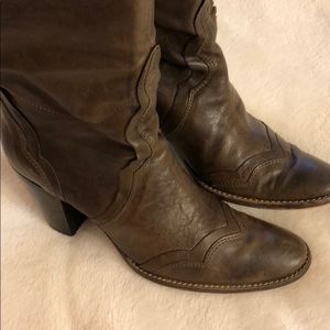 Italian leather boots size 8.5
